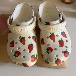 strawberry crocs!